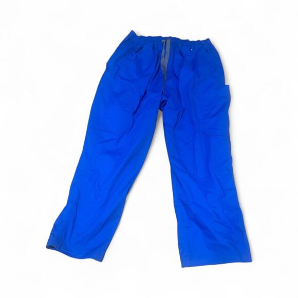 Carhartt Mens Pants Cargo Scrub Ripstop Royal Blue 3XL Short - Picture 2 of 4